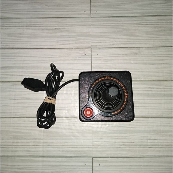 Atari 2600 Original Orange-Trim Joystick Gaming Controller - Picture 6 of 9
